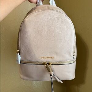 Michael Kors Pink Backpack